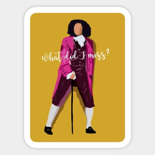 Hamilton Thomas Jefferson Sticker